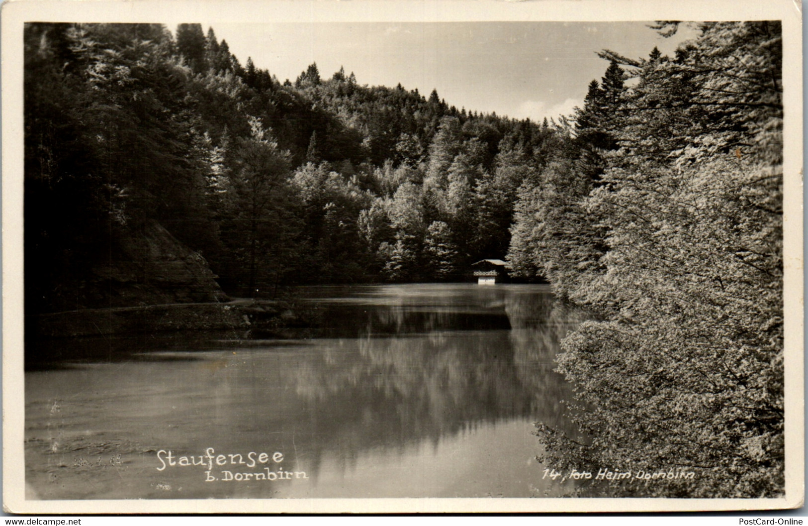 40011 - Vorarlberg - Dornbirn , Staufensee - Gelaufen 1938 - Dornbirn