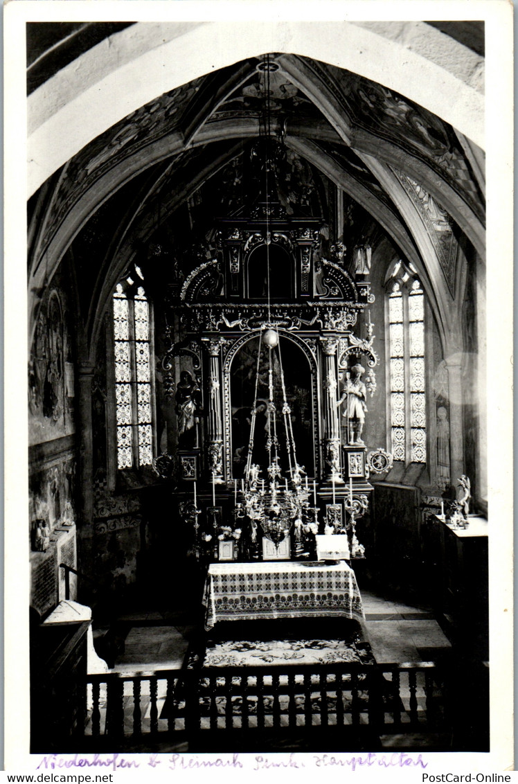 40067 - Steiermark - Niederhofen B. Stâinach , Kirche , Hauptaltar - Nicht Gelaufen - Stainach