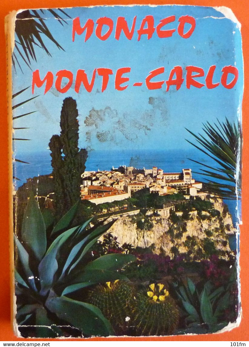 MONACO - MONTE CARLO - LIVRET AVEC 16 PETITS CPM - Verzamelingen