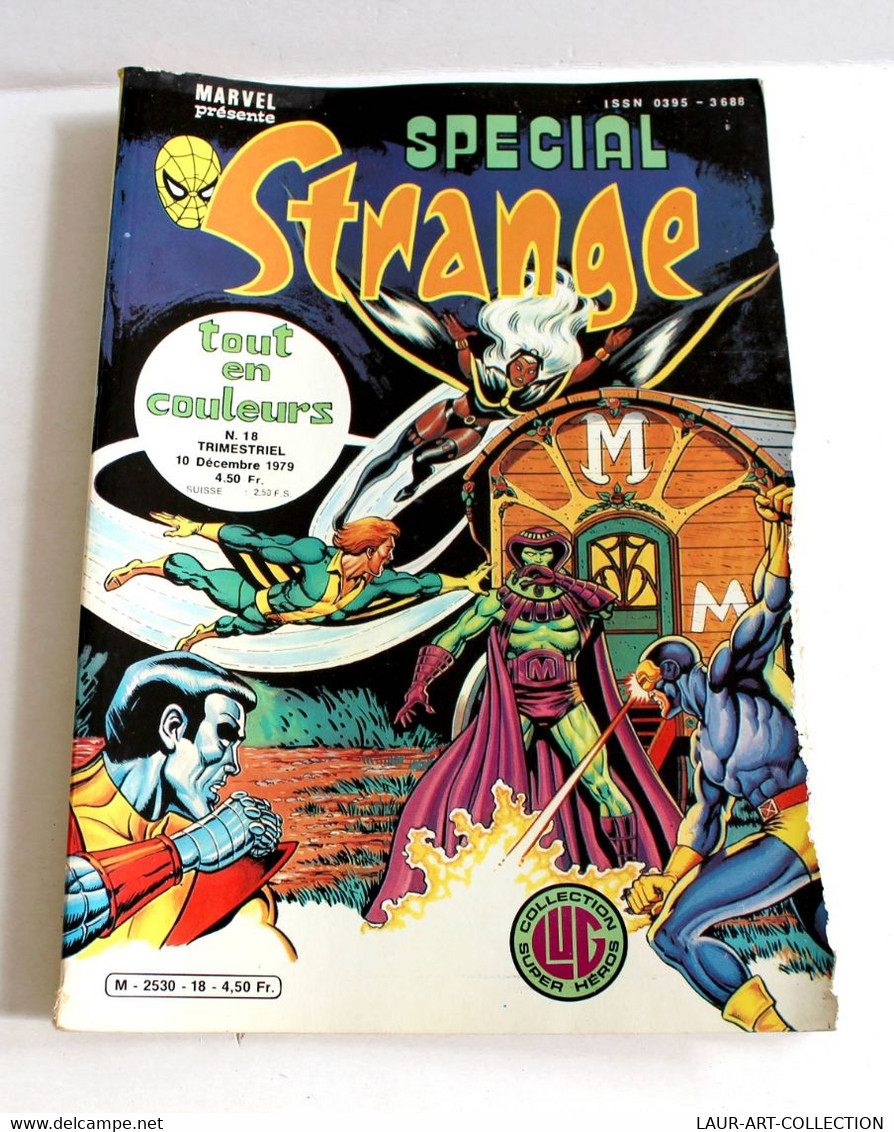 RARE SPECIAL STRANGE N°18 DECEMBRE 1979 MARVEL SUPER-HEROS EDITION ORIGINALE LUG / ANCIENNE BD DE COLLECTION  (3008.57) - Strange