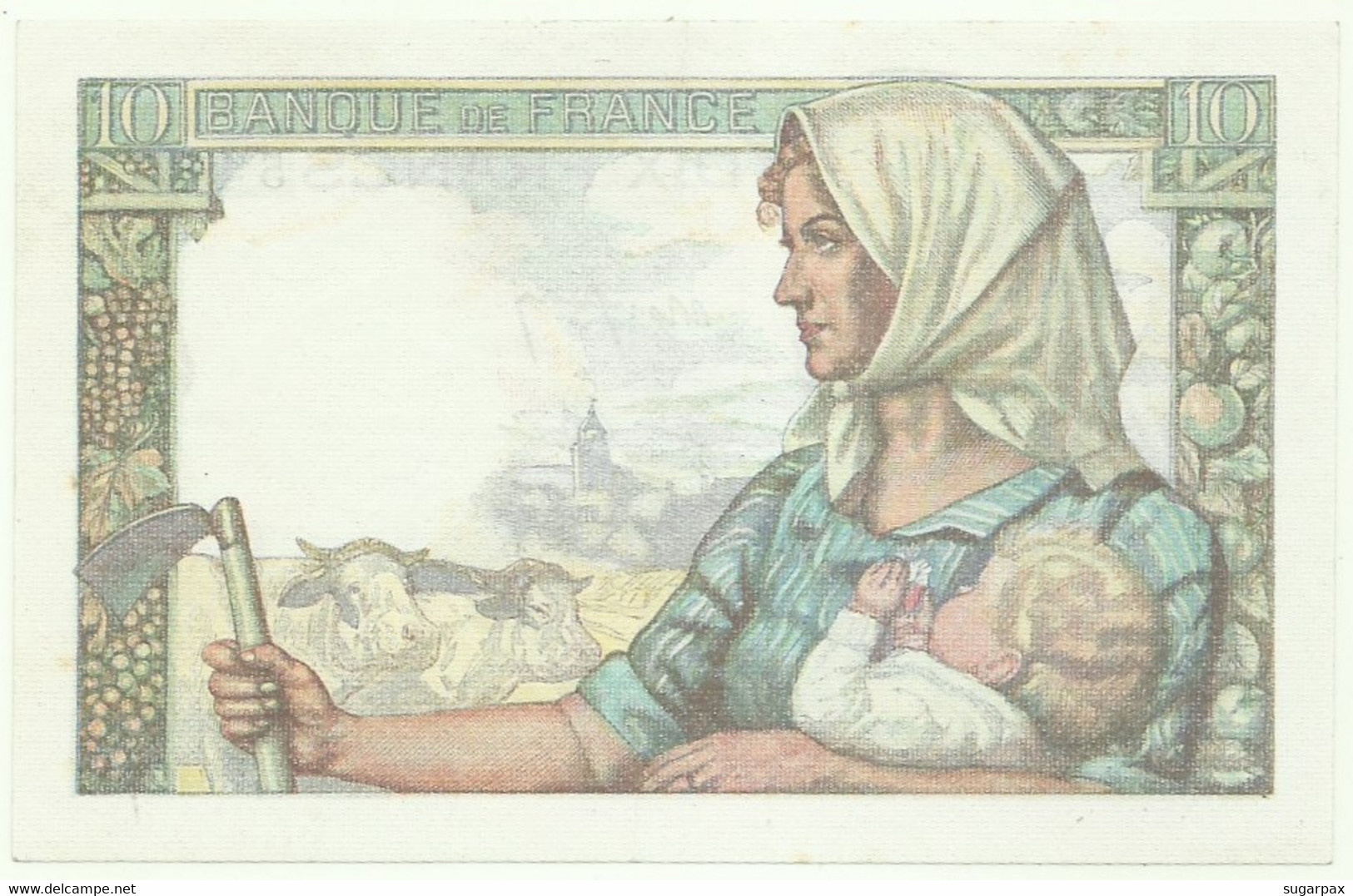 FRANCE - 10 Francs - 15.10.1942 - P 99.d - AUnc. - Serie N.14 - " Mineur " - 10 F 1941-1949 ''Mineur''