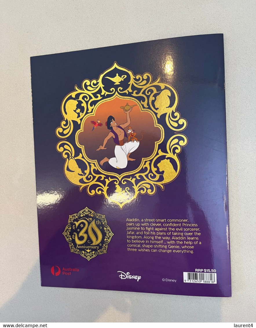 (folder 20-11-2022) Movie - Disney Alladin - 30th Anniversary (+ 1 Cover) - Presentation Packs