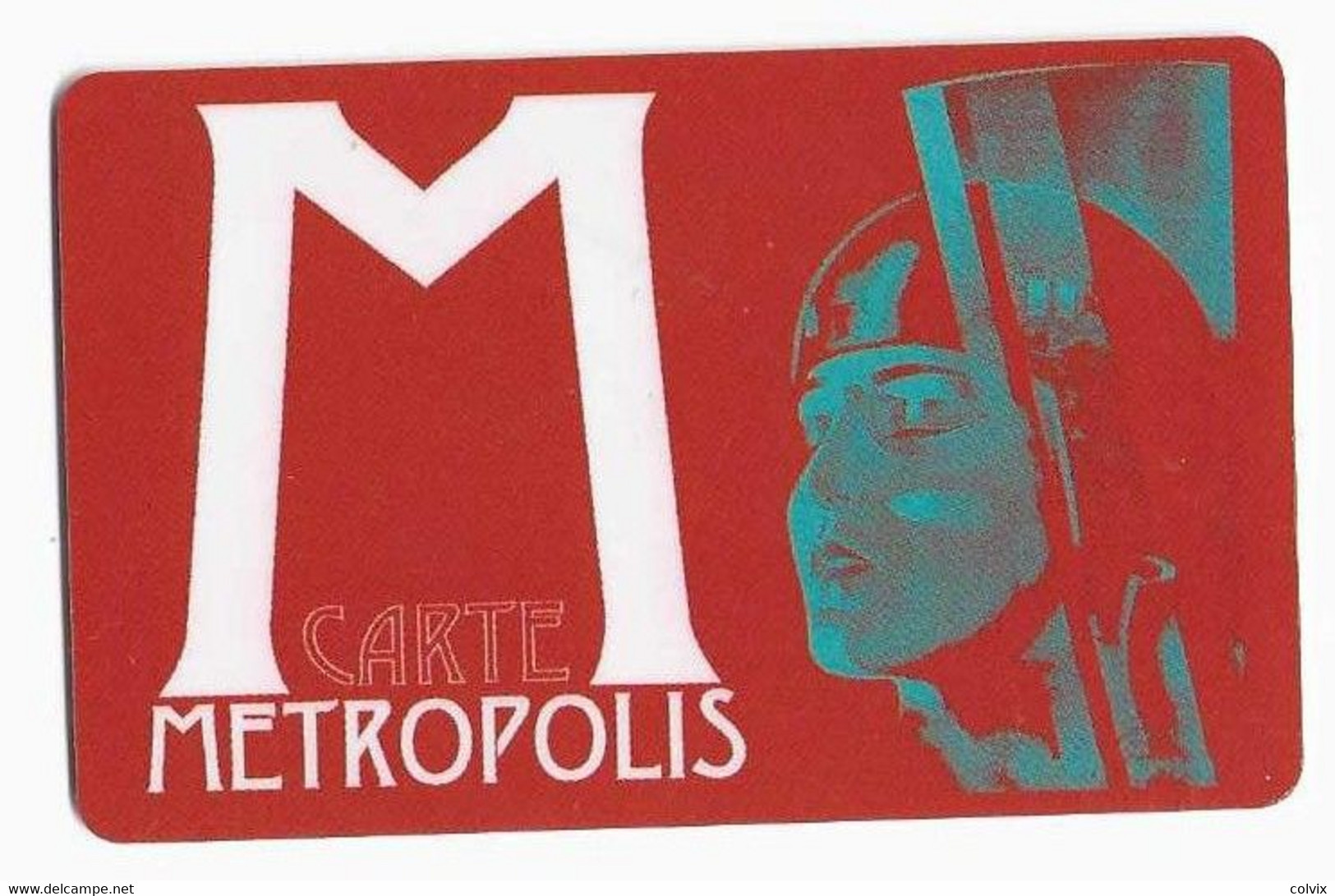 FRANCE CARTE CINEMA  METROPOLIS - Cinécartes