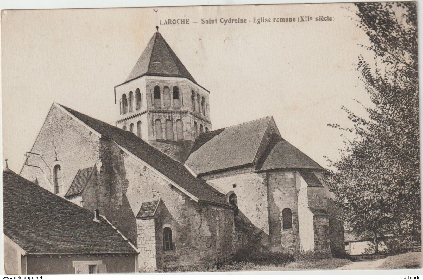 Dépt 89 - LAROCHE-SAINT-CYDROINE - Église Romane - Laroche Saint Cydroine