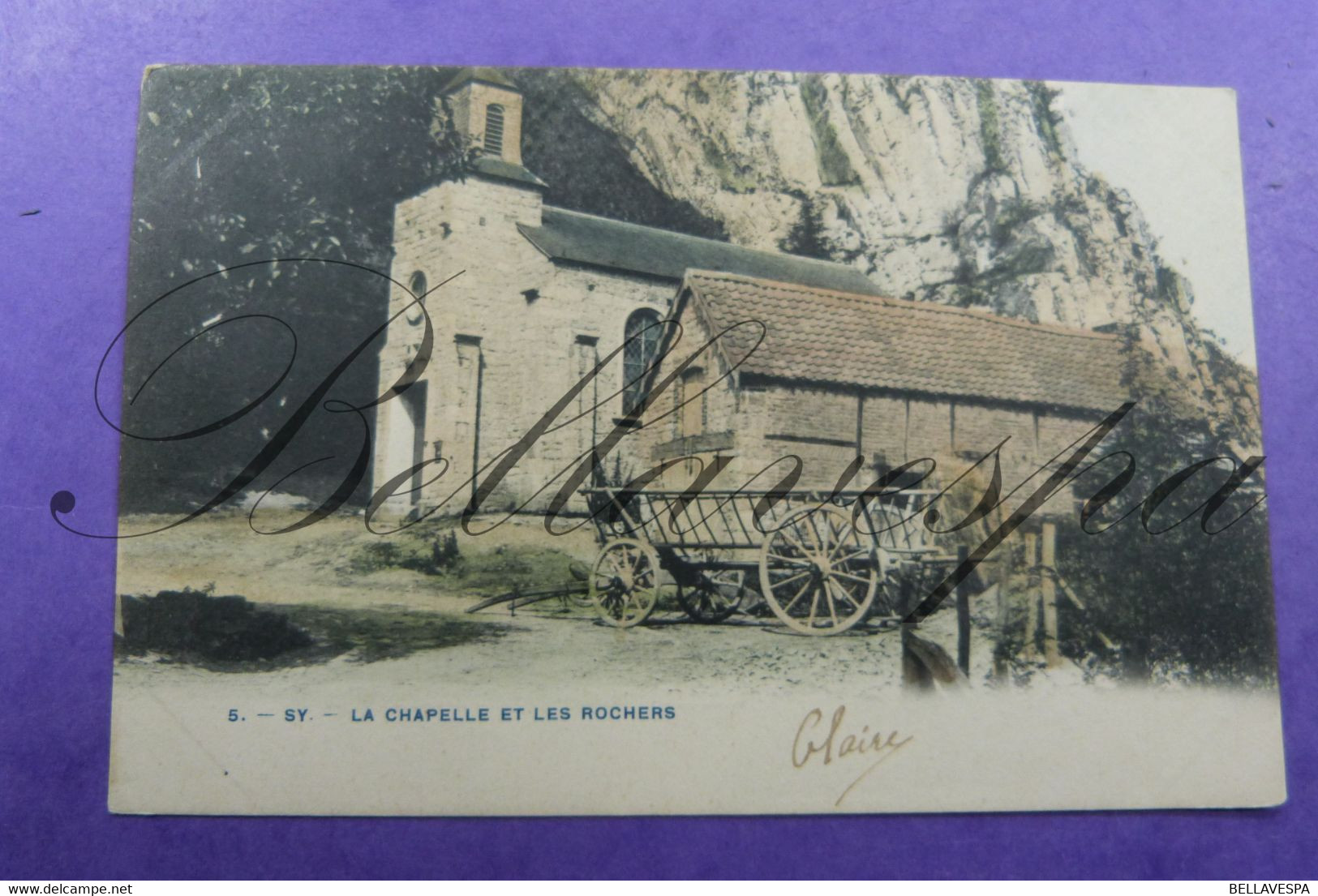 Sy  Ferrières . Chapelle Et Rochers - Ferrieres