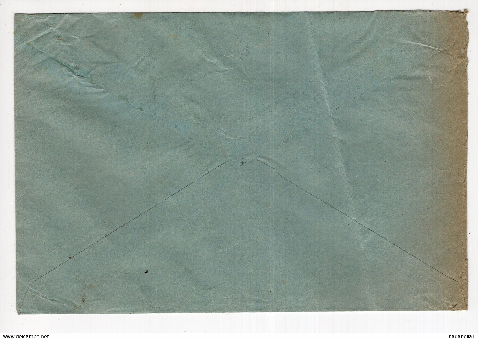 1940. KINGDOM OF YUGOSLAVIA,MACEDONIA,SKOPJE,OFFICIAL COVER,NO STAMP,VARDAR FINANCIAL OFFICE - Servizio