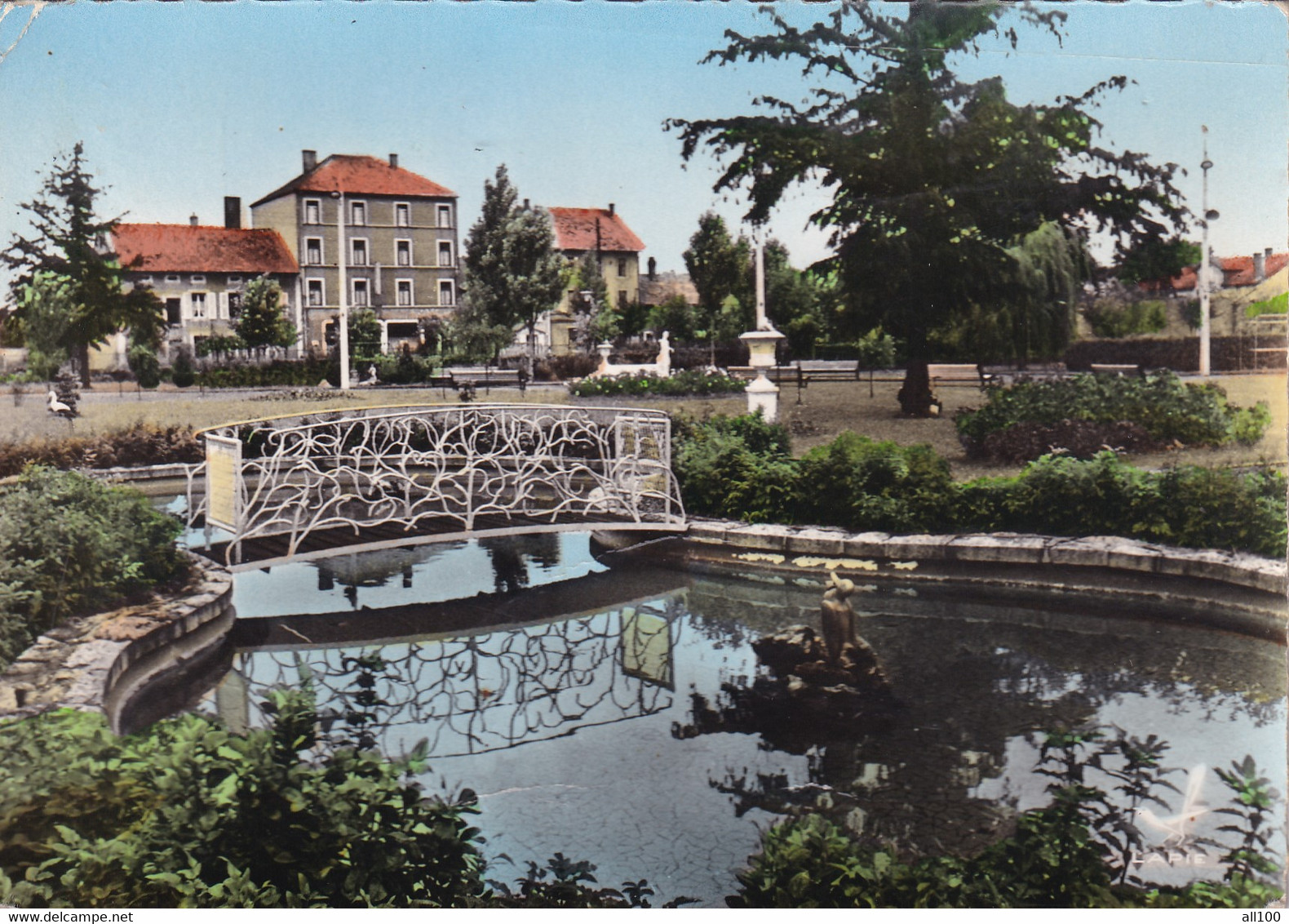 A21750 - HAGONDANGE Moselle Le Parc France Post Card Used Stamp Republique Francaise Sent To Seine Maritime - Hagondange