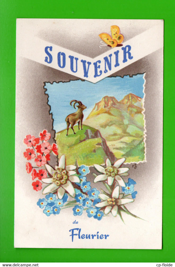 SUISSE . SCHWEIZ . NEUCHÂTEL . " SOUVENIR DE FLEURIER " - Ref. N°35491 - - Fleurier