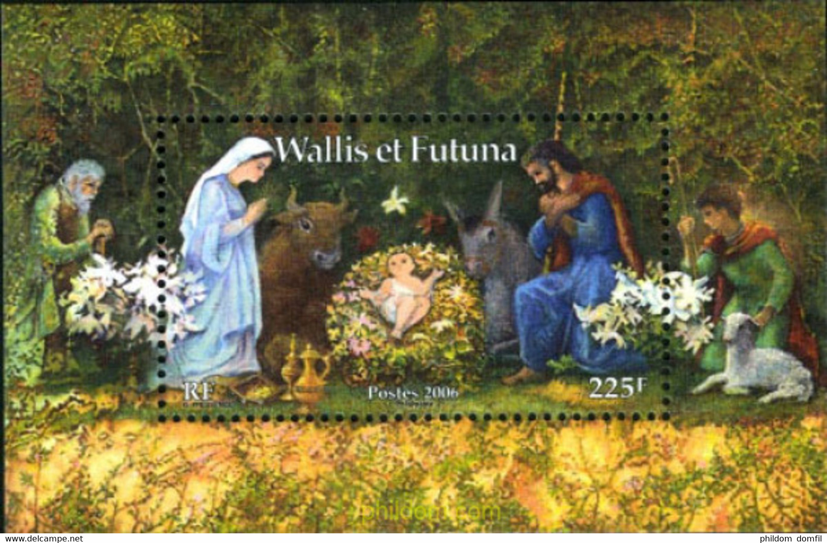 196731 MNH WALLIS Y FUTUNA 2006 NAVIDAD - Gebraucht