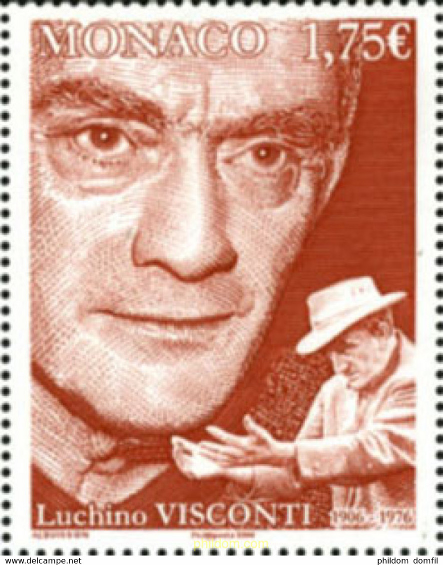 189891 MNH MONACO 2006 LUCHINO VISCONTI - Sonstige & Ohne Zuordnung