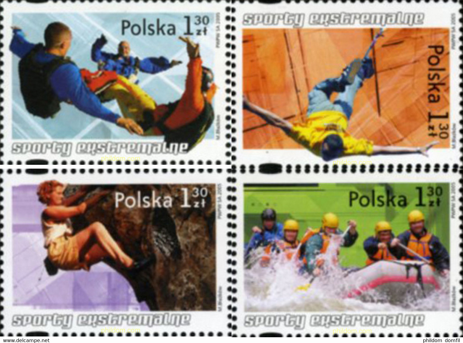 180841 MNH POLONIA 2005 DEPORTES EXTREMOS - Unclassified