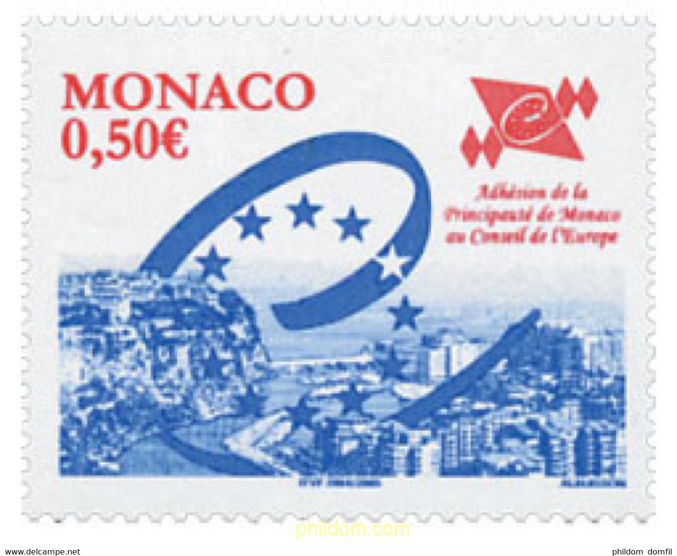 153369 MNH MONACO 2004 ADHESION AL CONSEJO DE EUROPA - Sonstige & Ohne Zuordnung