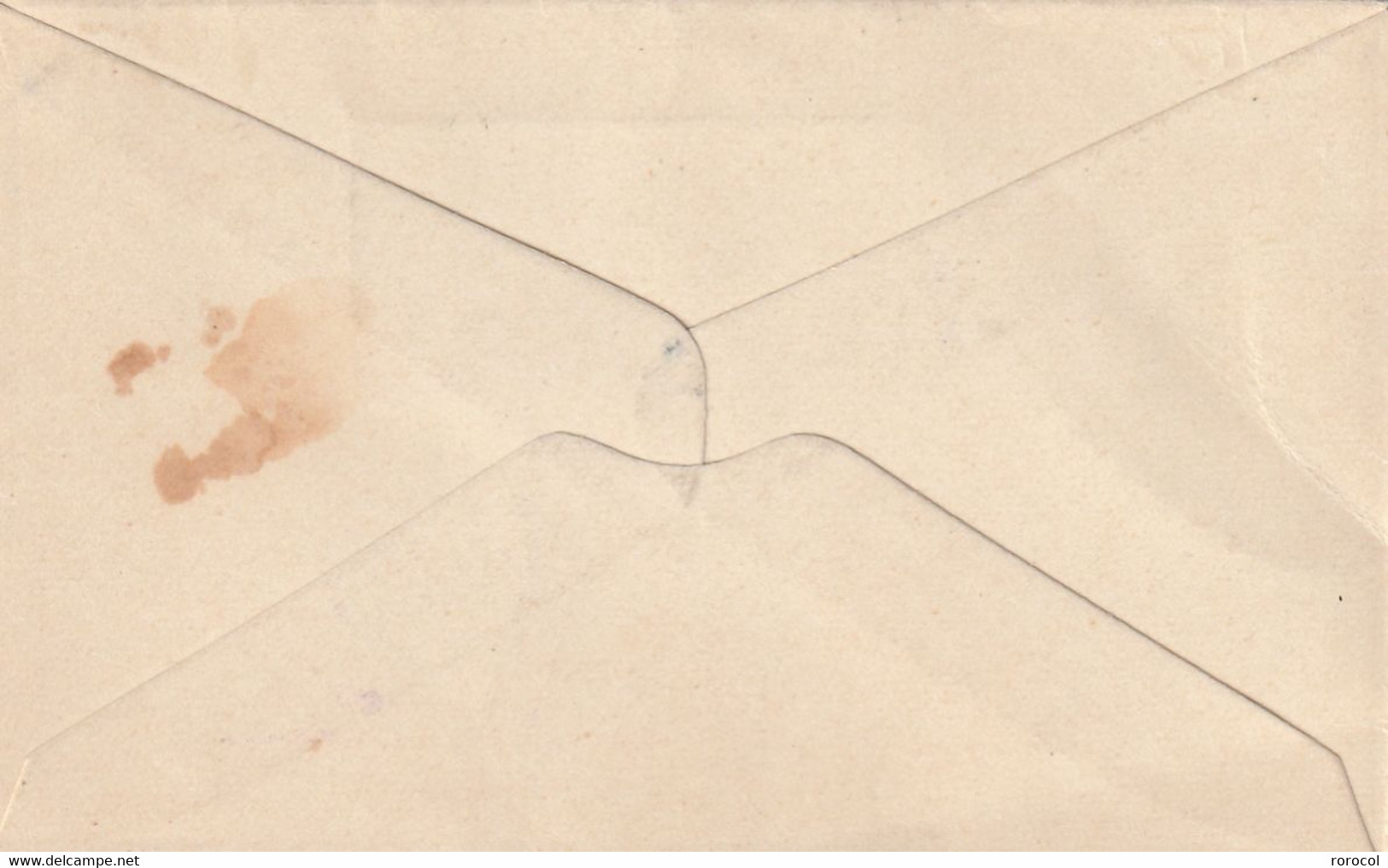 SPM CACHET PROVISOIRE SUITE AU MANQUE DE TIMBRES 1926 " PP " Petite Enveloppe Mignonette En Usage Local - Cartas & Documentos