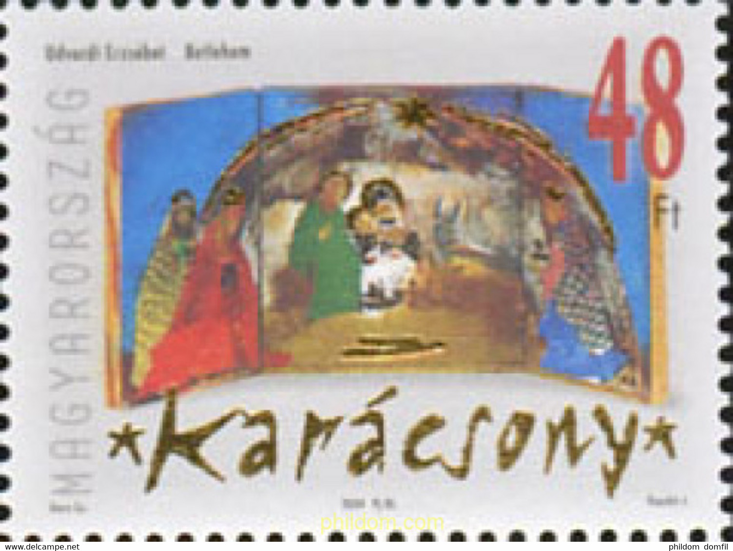 180799 MNH HUNGRIA 2004 NAVIDAD - Oblitérés