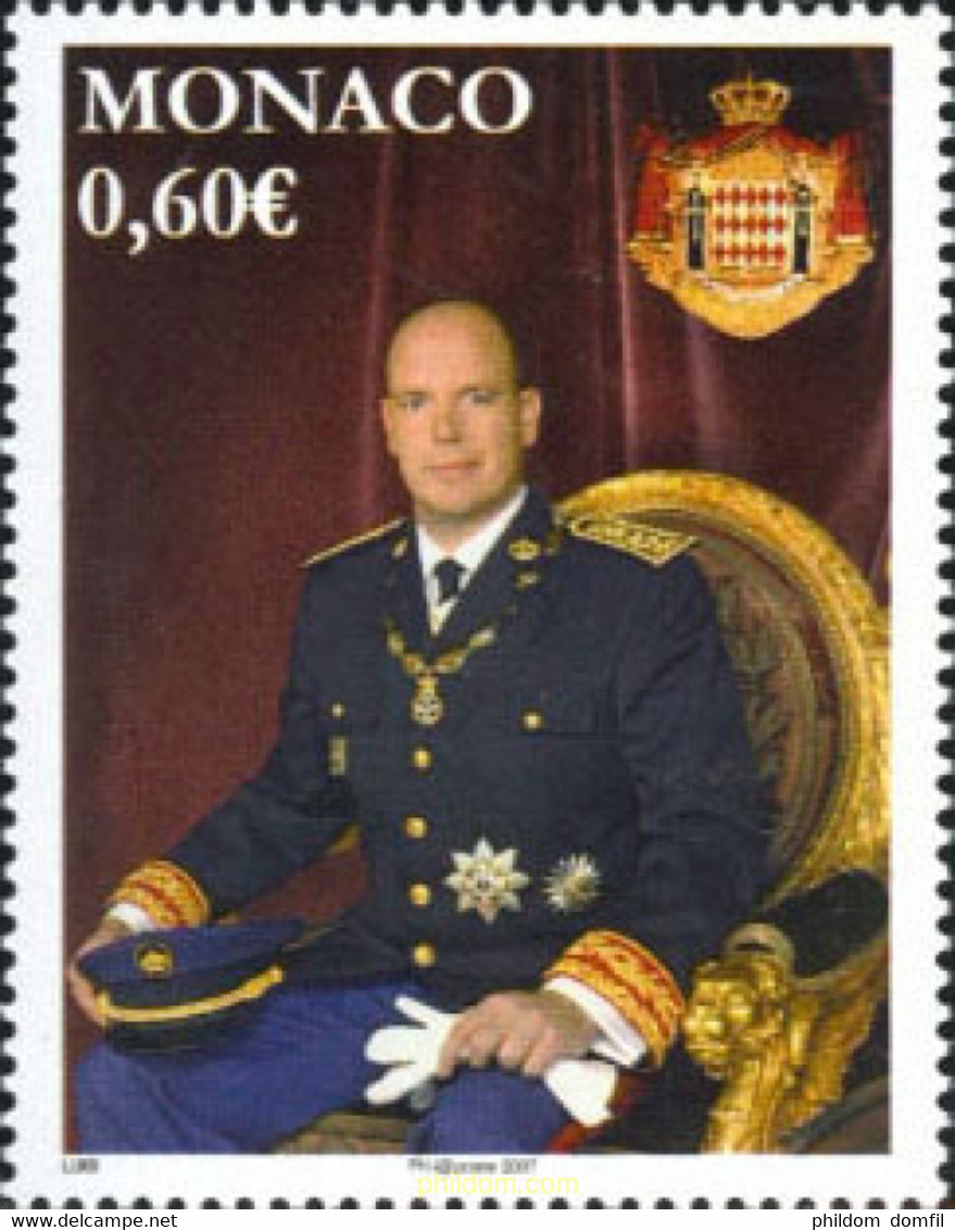 198892 MNH MONACO 2006 PRINCIPE ALBERTO II - Other & Unclassified