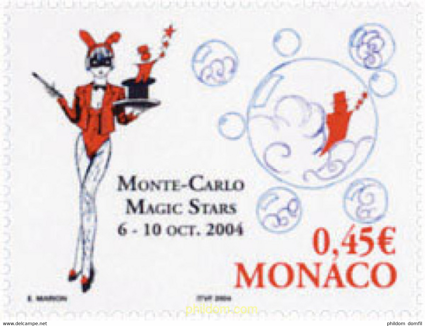 142044 MNH MONACO 2004 MONTECARLO MAGIC STARS - Sonstige & Ohne Zuordnung