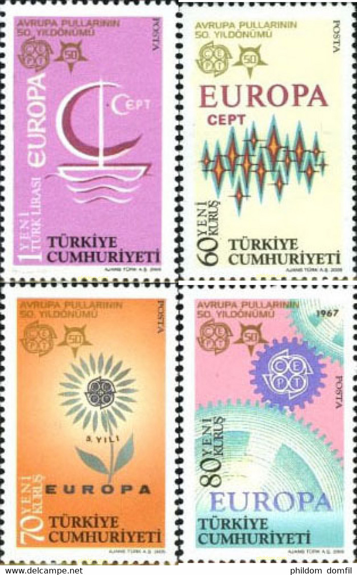 191083 MNH TURQUIA 2005 50 ANIVERSARIO EUROPA CEPT - Collections, Lots & Series