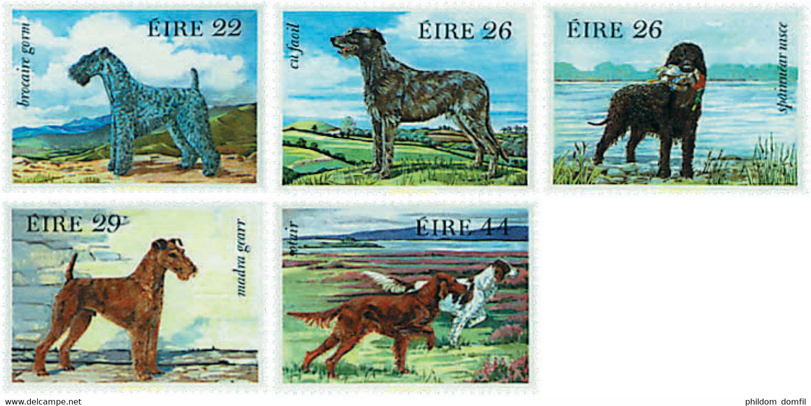 66708 MNH IRLANDA 1983 PERROS IRLANDESES - Collections, Lots & Series