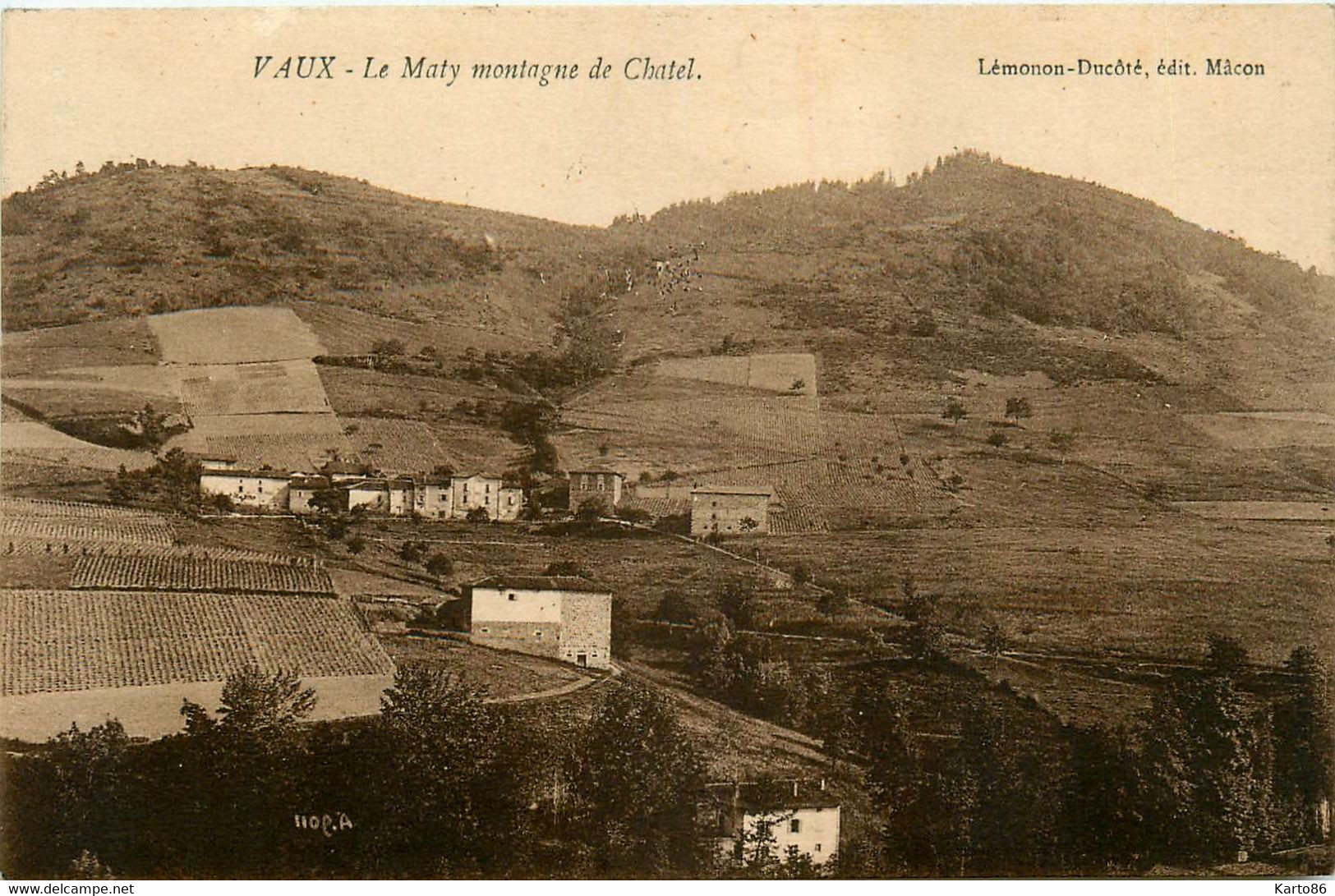 Vaux * Le Maty * Montagne De Chatel - Vaux-en-Velin