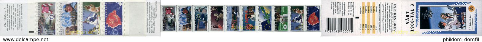 2755 MNH SUECIA 2000 EL SIGLO XX - Winter 1998: Nagano