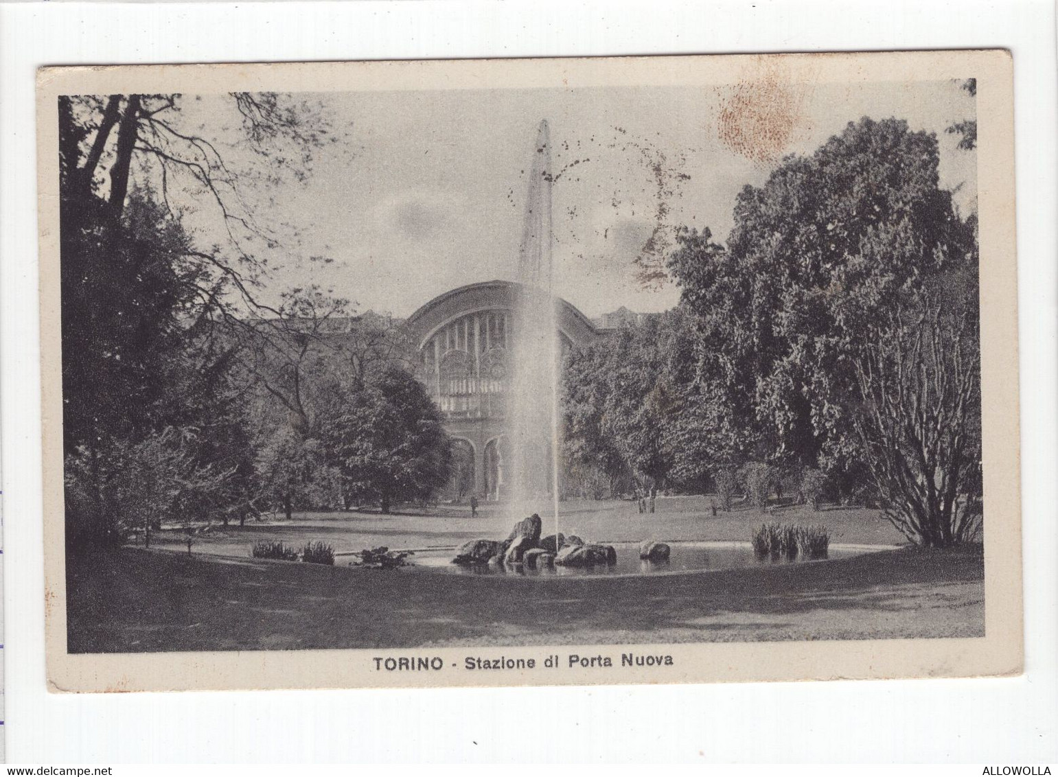 18684 " TORINO-STAZIONE DI PORTA NUOVA " VERA FOTO-CART. POST. SPED.1931 - Stazione Porta Nuova