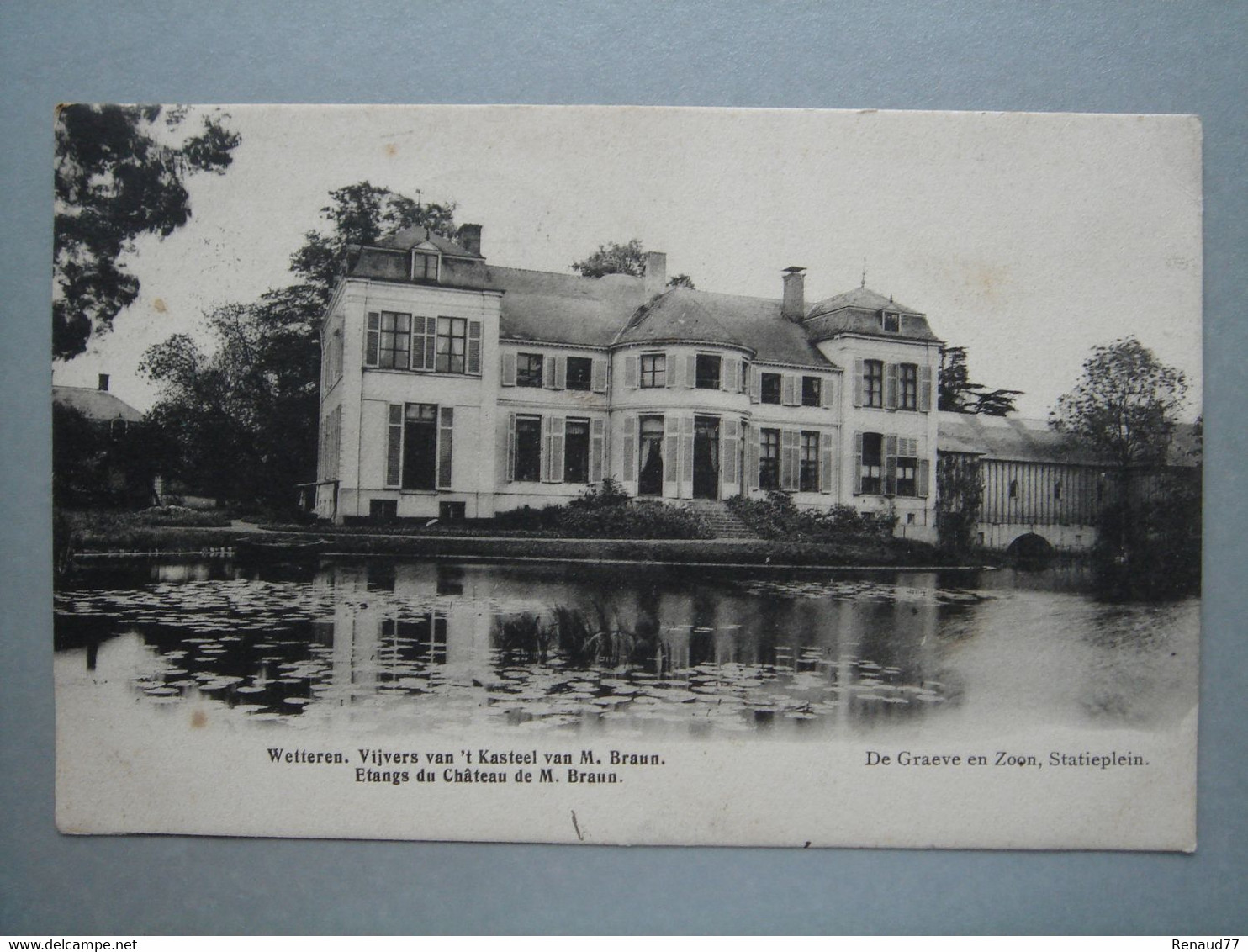 Wetteren - Kasteel - Etangs Du Château De M. Braun - Wetteren