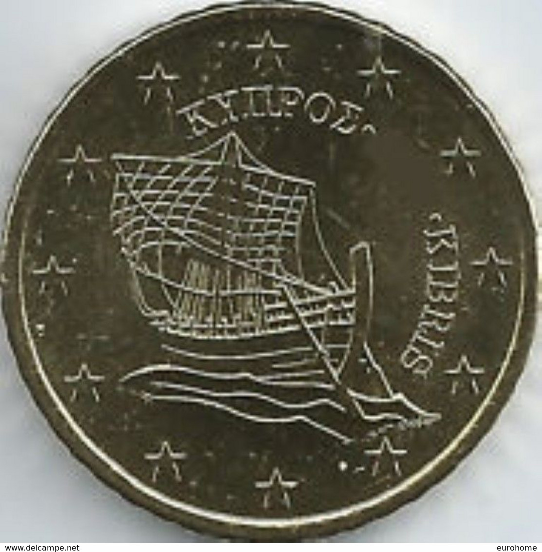 Cyprus   2022     10 Cent    UNC Uit De Rol  UNC Du Rouleaux  !! - Cyprus