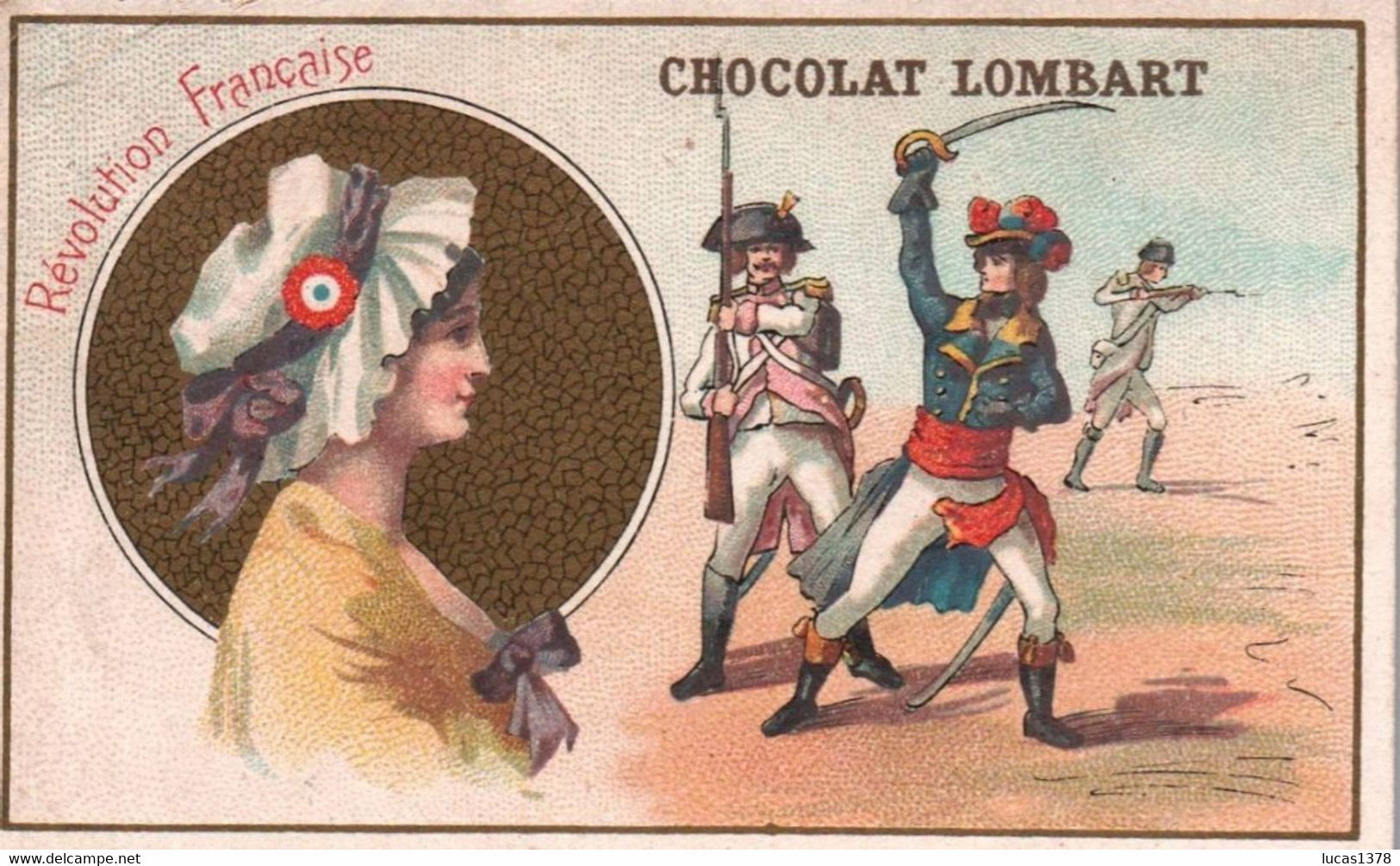 CHROMO / CHOCOLAT LOMBART / REVOLUTION FRANCAISE - Lombart