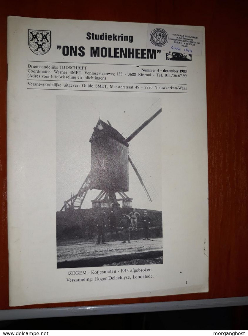 Tijdschrift ONS MOLENHEEM December 1983 - Andere & Zonder Classificatie