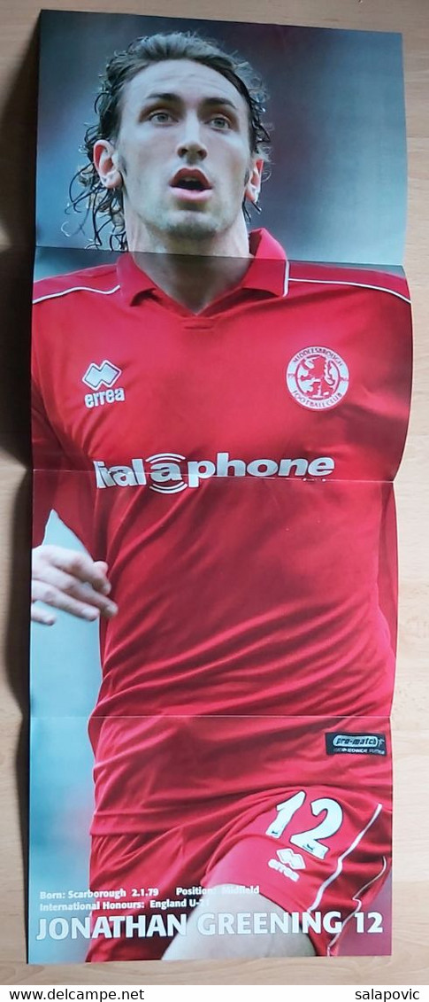 Middlesbrough Vs Liverpool 2002  Football Match Program - Boeken