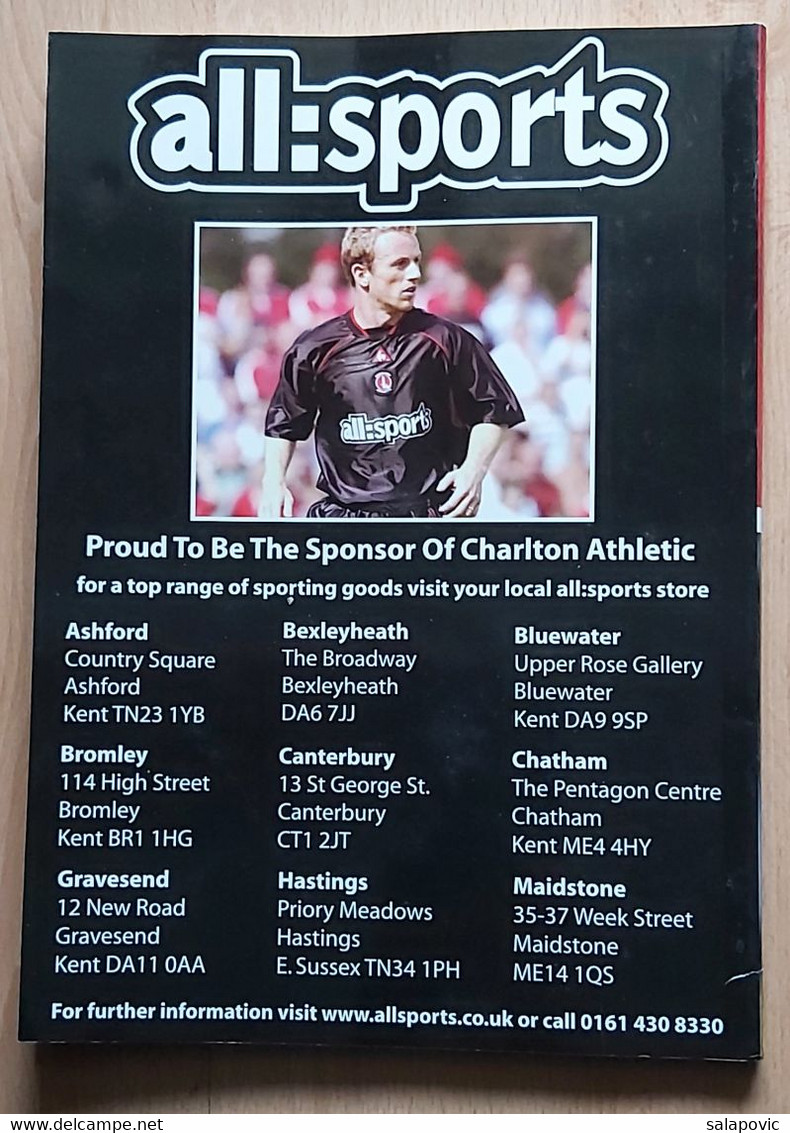 Charlton Athletic 2002/03 Edited by Marr Wright, football