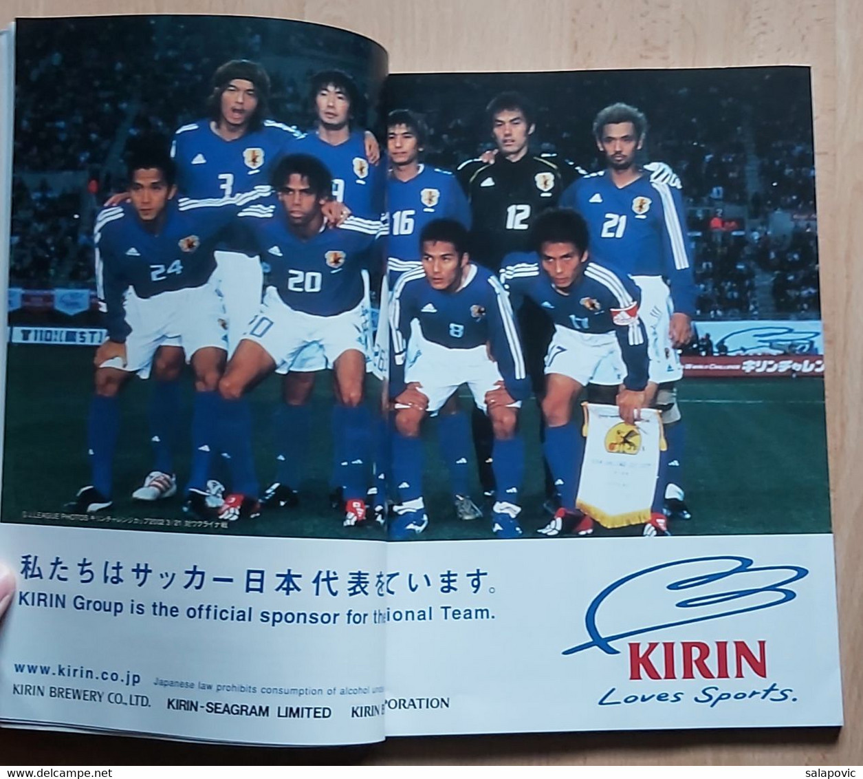 Japan National Team Media Guide 2002 FIFA World Cup Korea/ Japan, Japan Football Association - Bücher