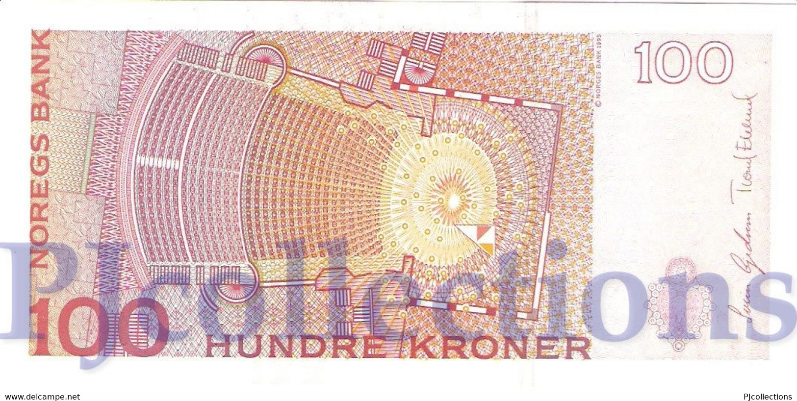 NORWAY 100 KRONER 2006 PICK 49c UNC - Norwegen