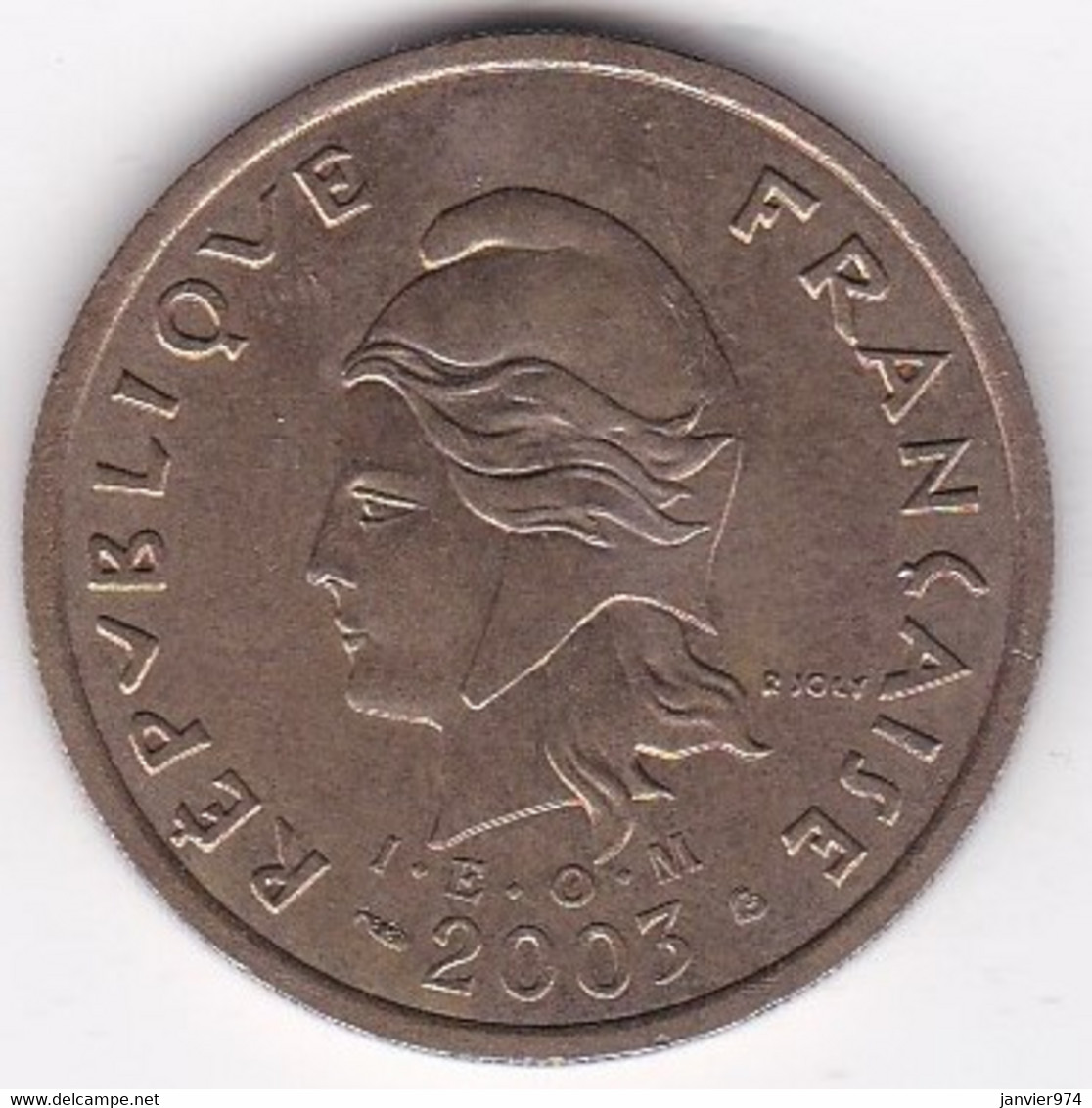 Polynésie Française . 100 Francs 2003, Cupro-nickel-aluminium - French Polynesia