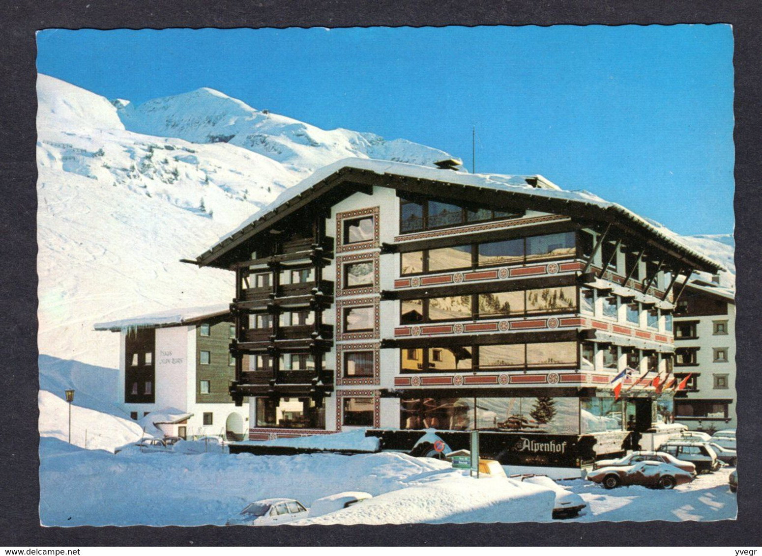 Autriche - ZURS - Alpenhof-Sporthotel , Famille Thurnher ( N° 5503) Sous La Neige - Zürs