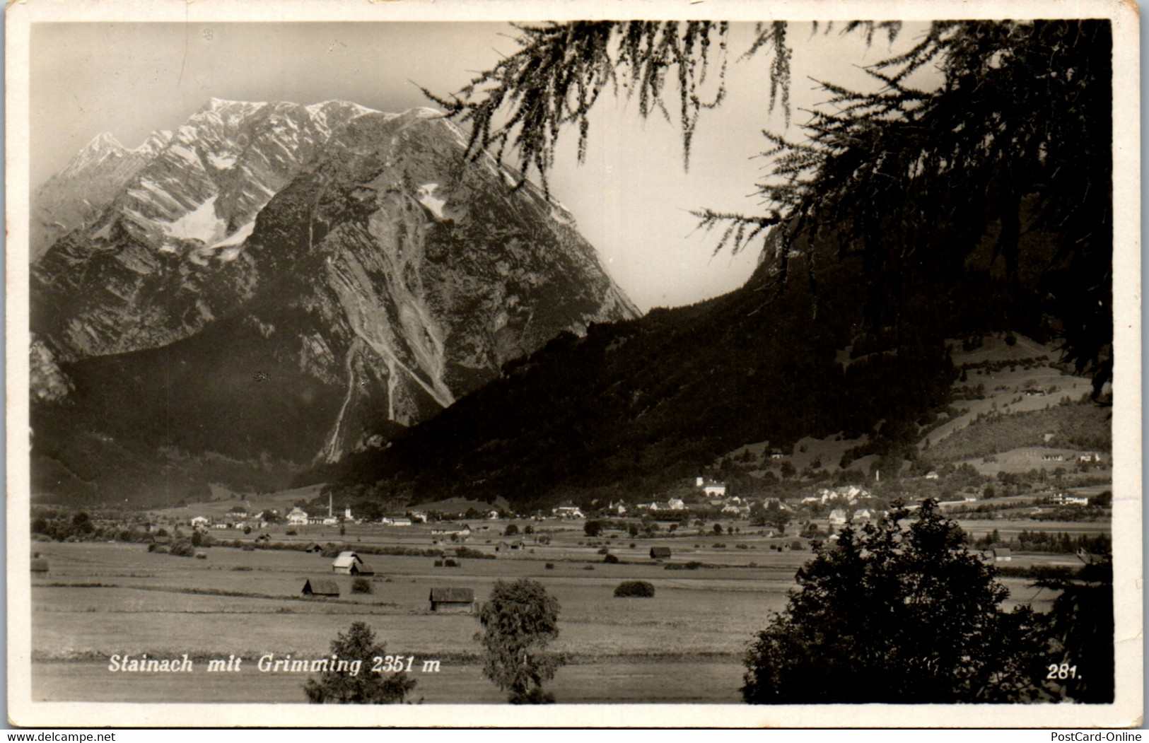 40255 - Steiermark - Stainach Mit Grimming - Gelaufen 1933 - Stainach