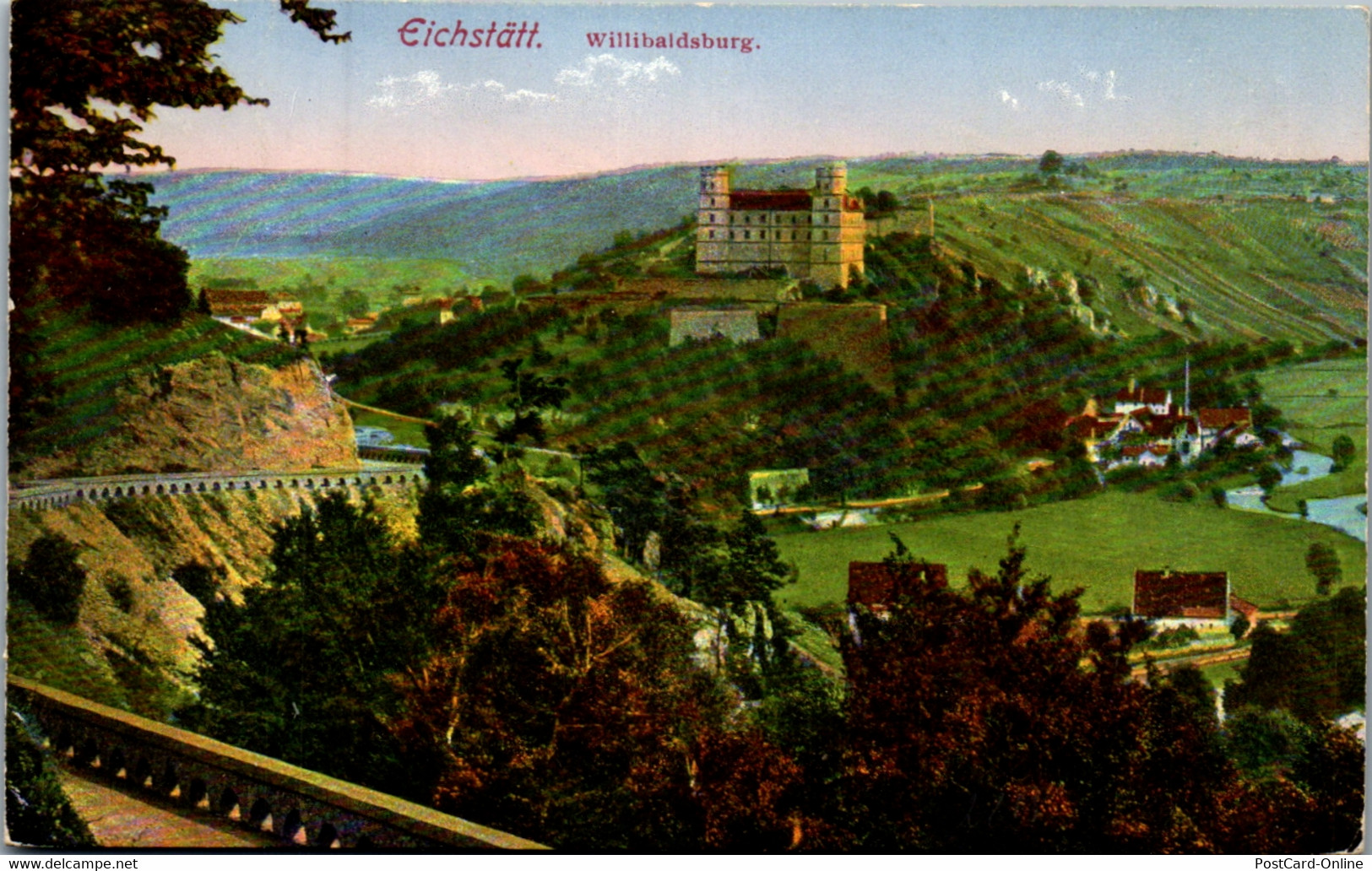 40538 - Deutschland - Eichstätt , Willibaldsburg - Gelaufen 1926 - Eichstaett