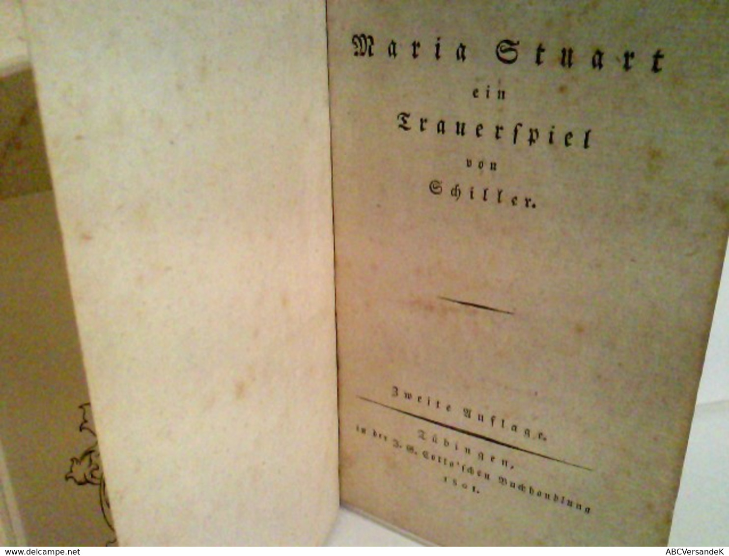 Maria Stuart. Ein Trauerspiel. - German Authors
