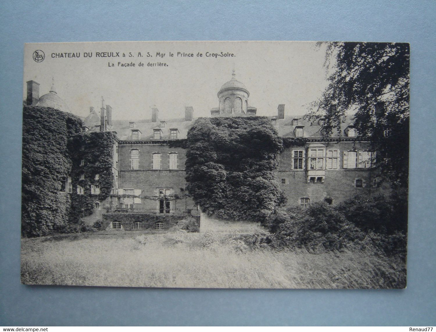 Château Du Roeulx à S. A. S. Mgr. Le Prince De Croy-Solre (La Façade De Derrière) - Le Roeulx