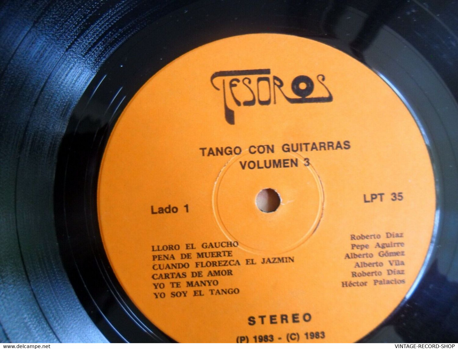 TANGO -TANGO CON GUITARRAS LOS ANGELITOS-MAGALDI-CORSINI-CHARLO-SERNA-VALENTE-FAMA- VGVINYL TREASURES