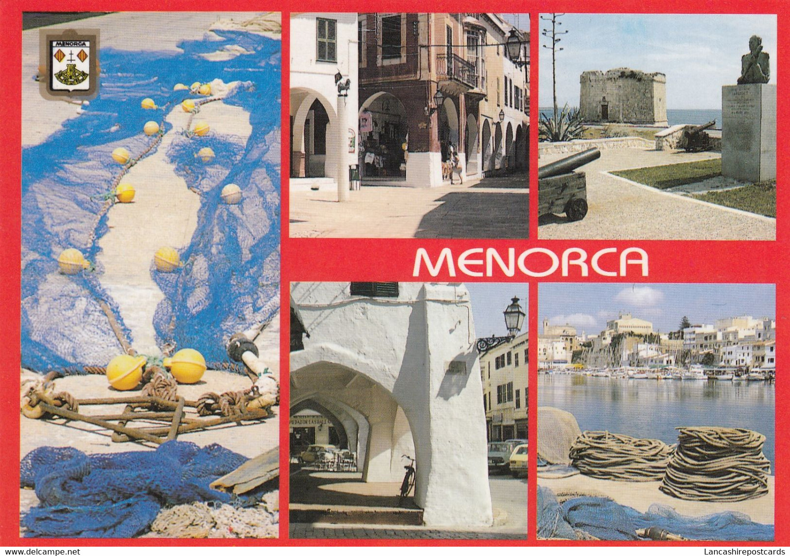 Postcard Menorca Multiview PU 1994 My Ref B26012 - Menorca