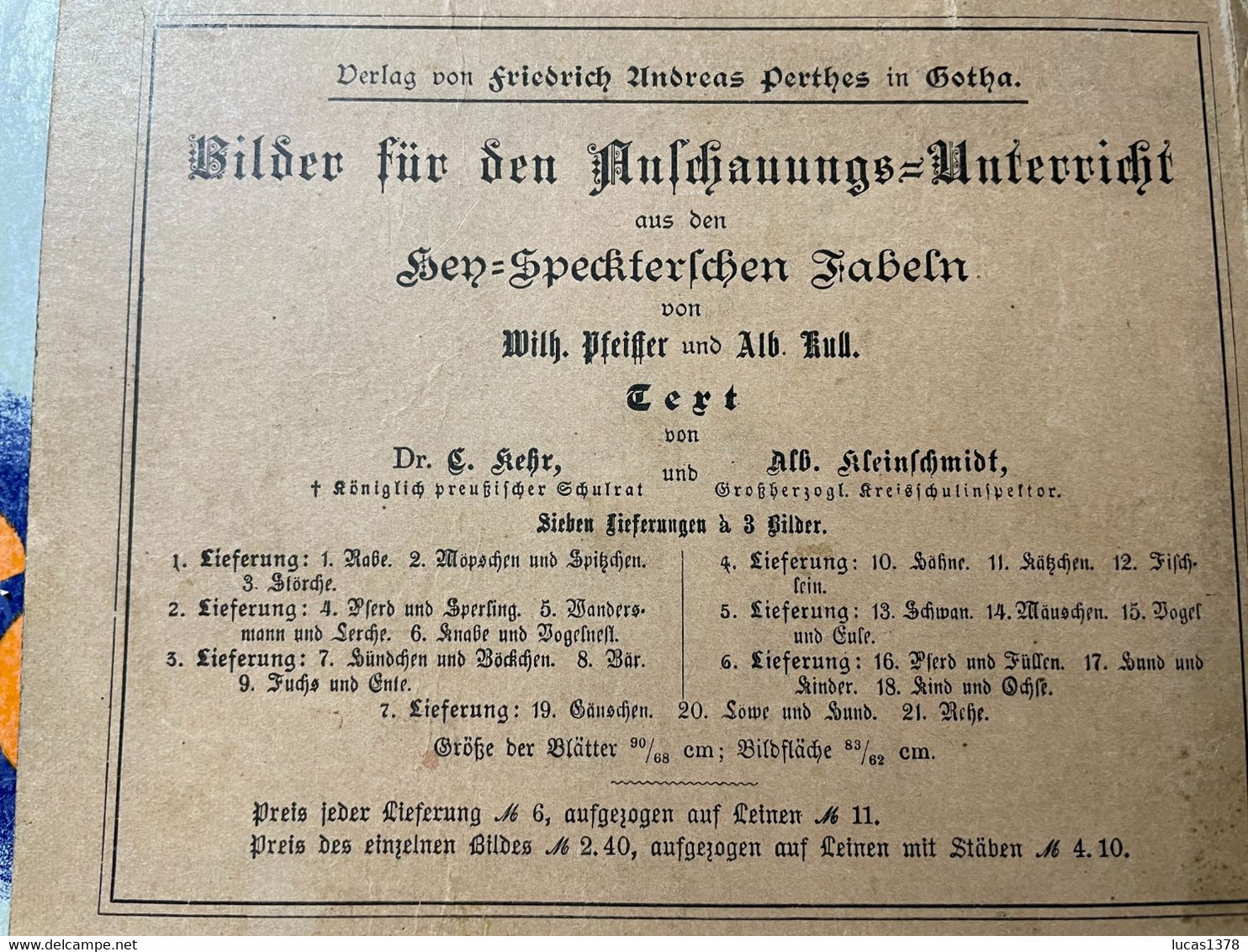 Hey, Wilhelm. Noch Fünfzig Fabeln Für Kinder. In Bildern Gezeichnet Von Otto Speckter. Nebst Einem Ernsthaften Anhange / - Contes & Légendes