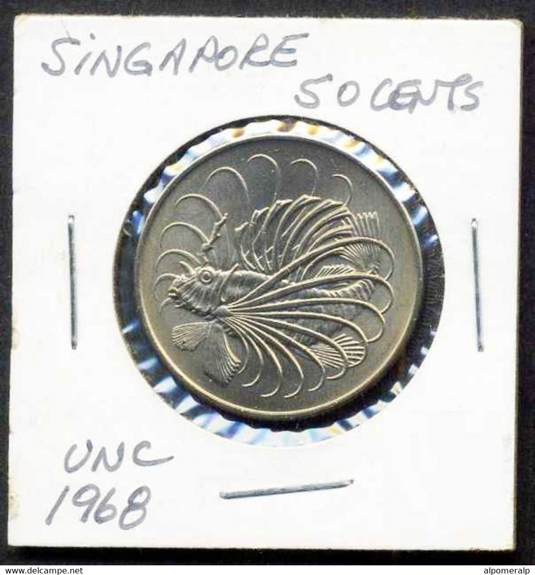 Singapore 1968 50 Cents UNC - Singapour