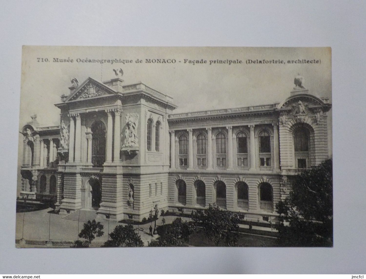 MONACO  Musée Océanographique    Façade Principale - Oceanografisch Museum