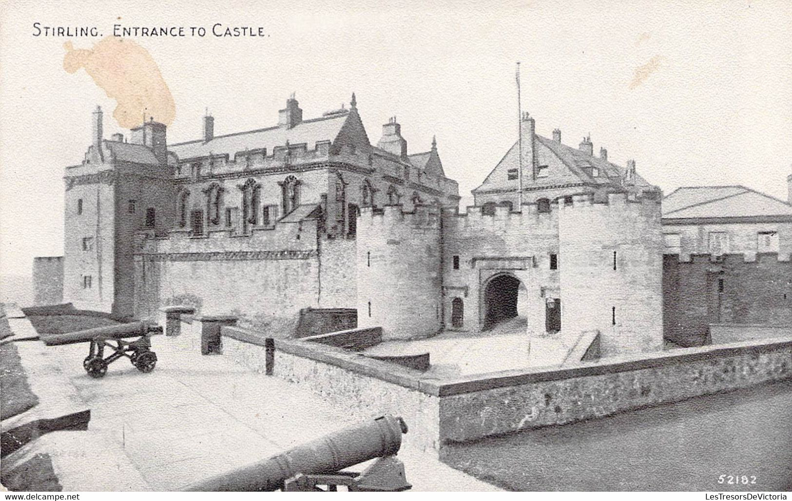 CPA Royaume Unis - Ecosse - Stirling - Entrance To Castle - Exclusive Grano Series - Fort - Canon - Monument - Stirlingshire