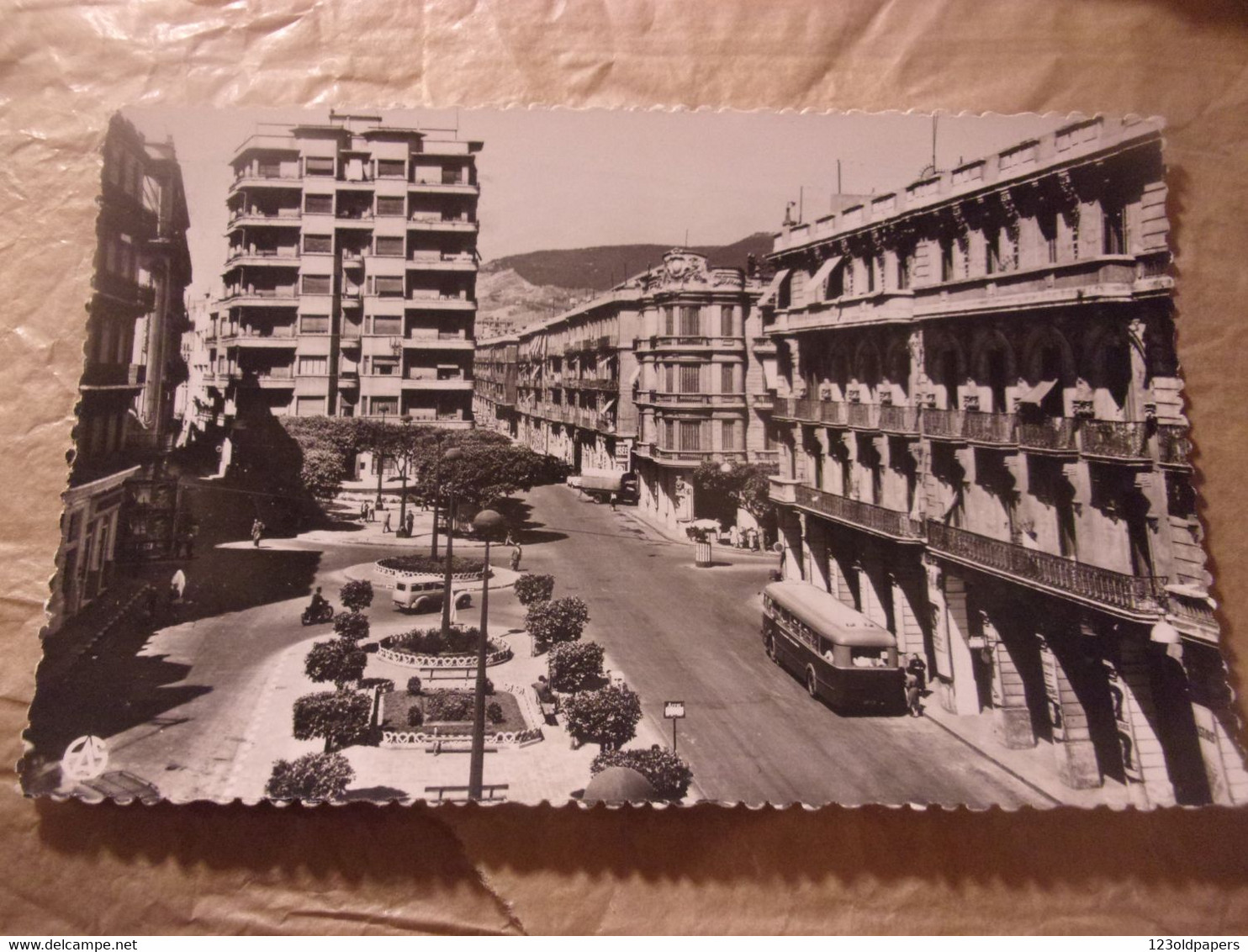 ♥️  ALGERIE  ORAN  LA PLACE DES VICTOIRES 1959 - Oran