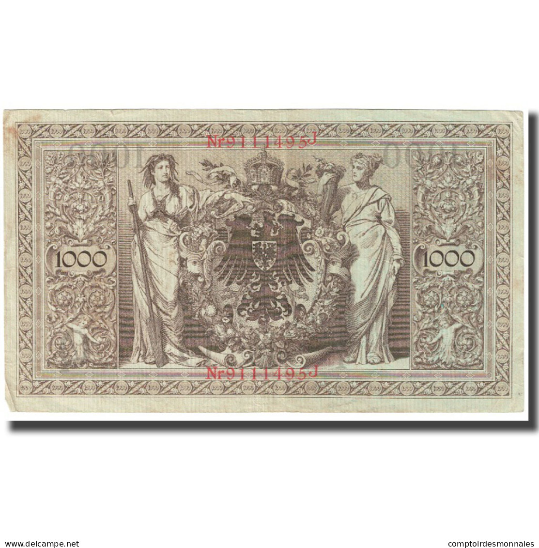 Billet, Allemagne, 1000 Mark, 1910, 1910-04-21, KM:44a, TTB - [ 1] …-1871 : German States