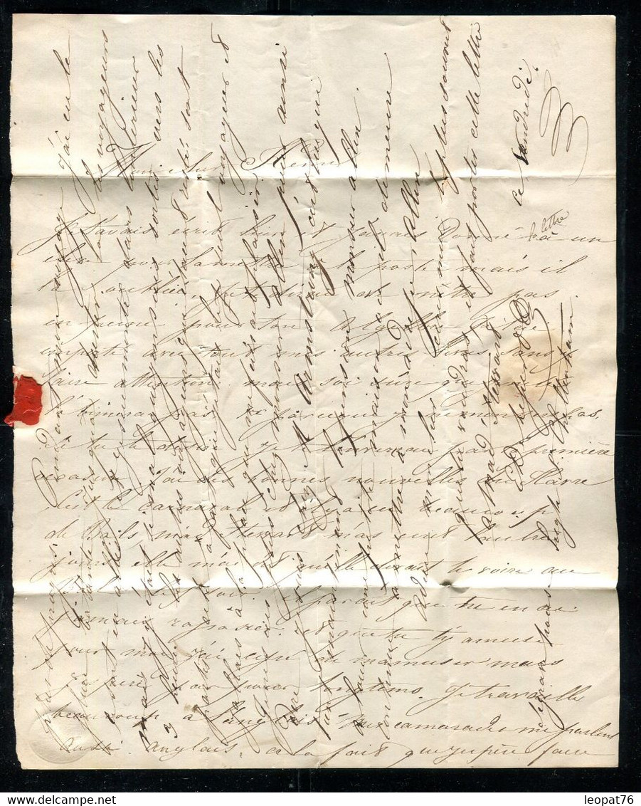 Grande Bretagne - Lettre Cachetée Avec Texte De Cheltenham Pour Liverpool En 1832 - N 304 - ...-1840 Préphilatélie
