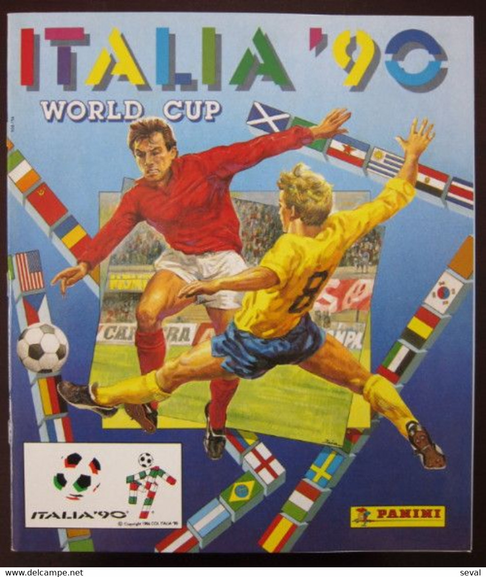 Panini ITALIA 1990 Mundial Football Album Rare Reproduction Pls See DESCRIPTION - Other & Unclassified