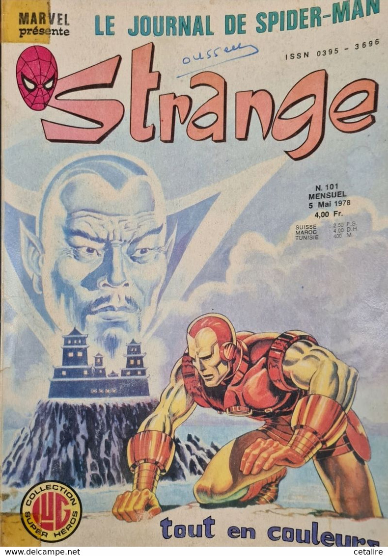 Strange N° 101 Du 5 Mai 1978 +++BON ETAT+++ LIVRAISON GRATUITE+++ - Strange